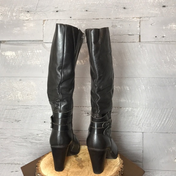Matisse dark brown leather boots - Picture 5 of 8
